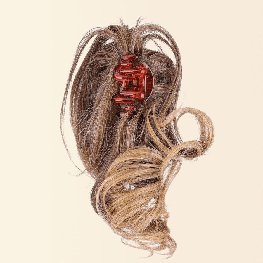 JuvaBun Claw Clip Ponytail Extension 7 inch, short 7 inch claw clip ponytail, photo 6
