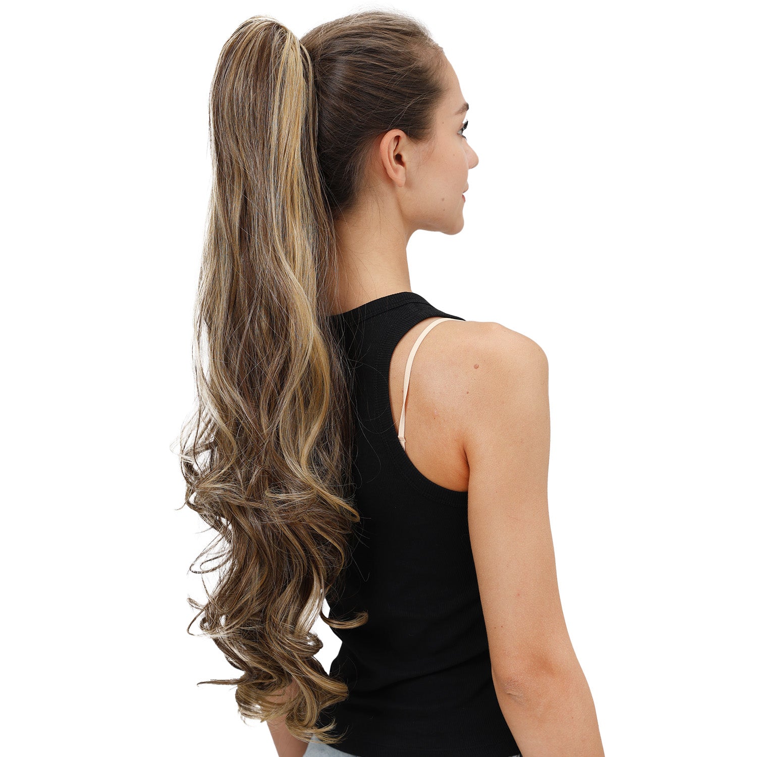 Long Curly Ponytail