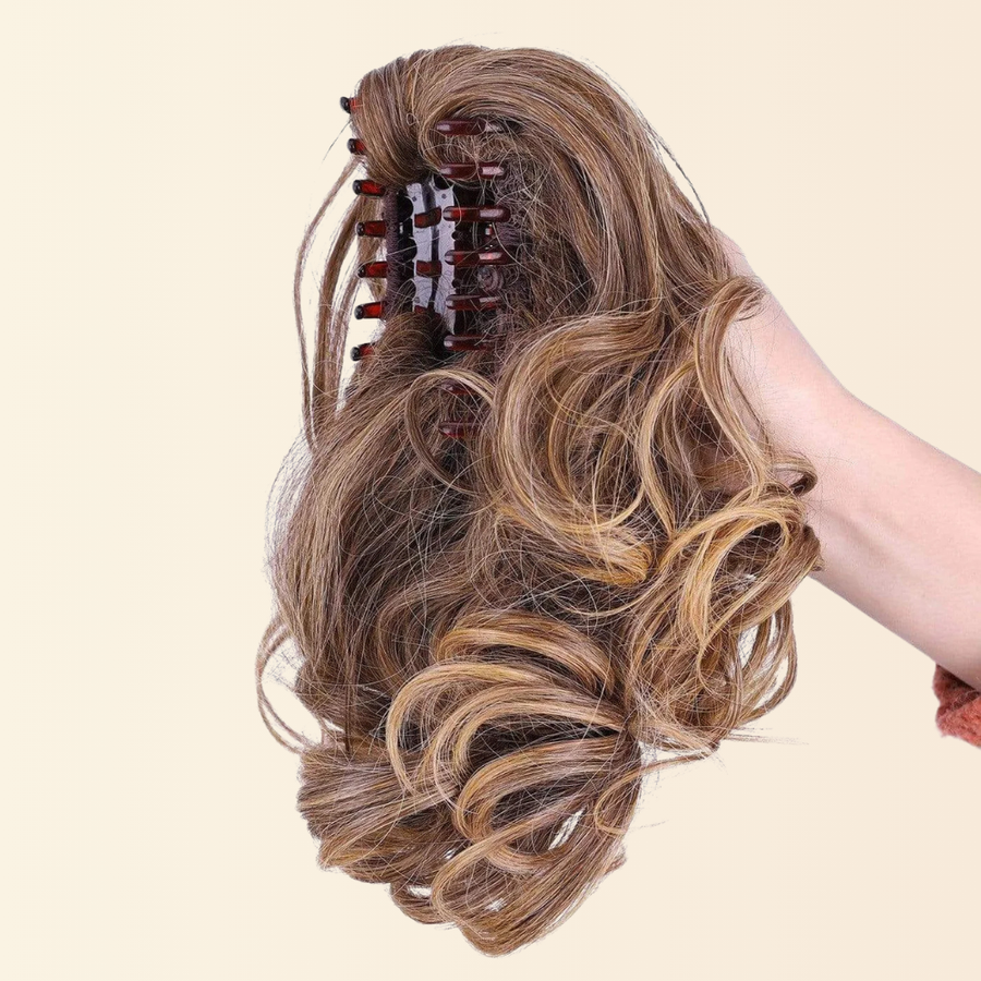 JuvaBun Claw Clip Ponytail Extension 12 inch, photo 4