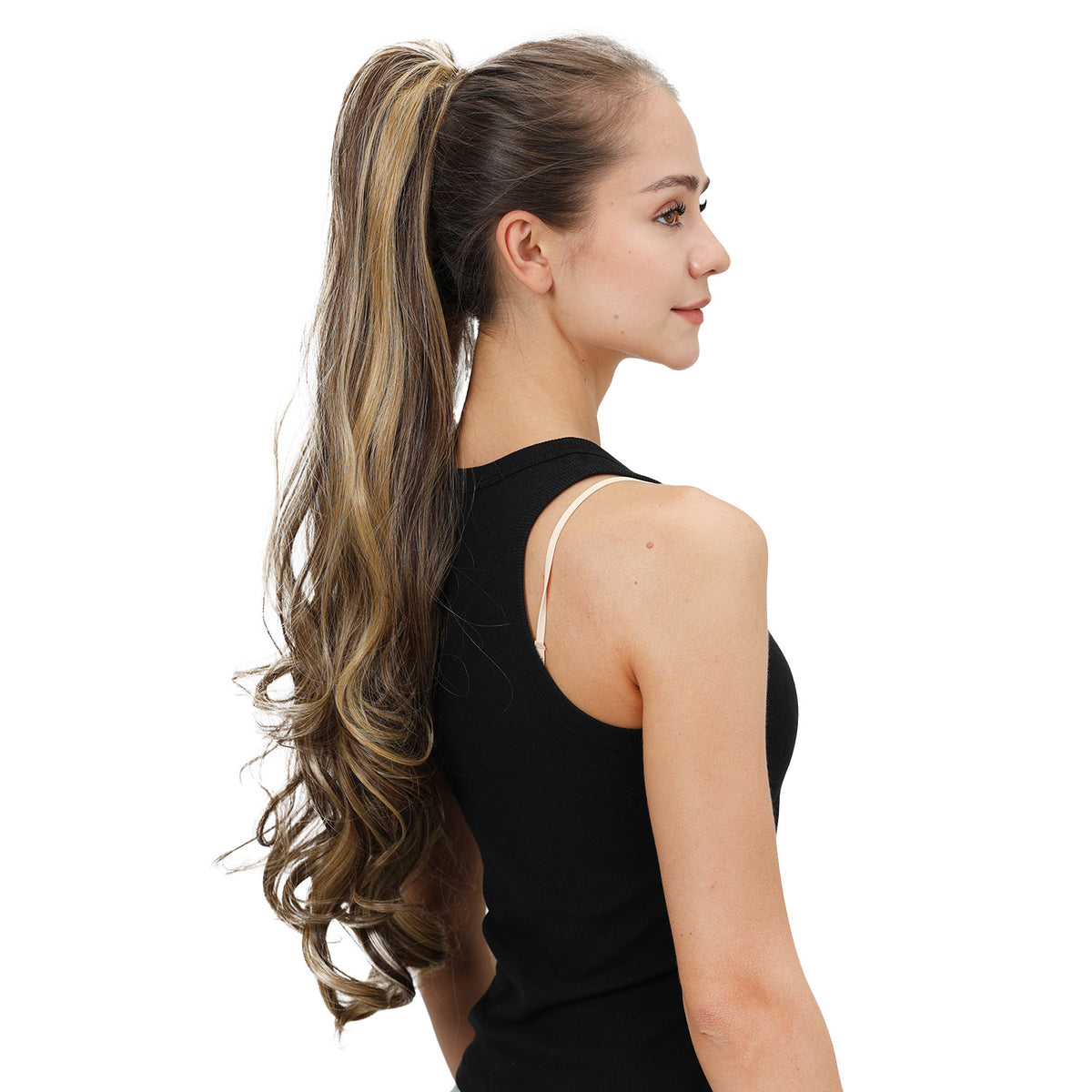 Long Curly Ponytail