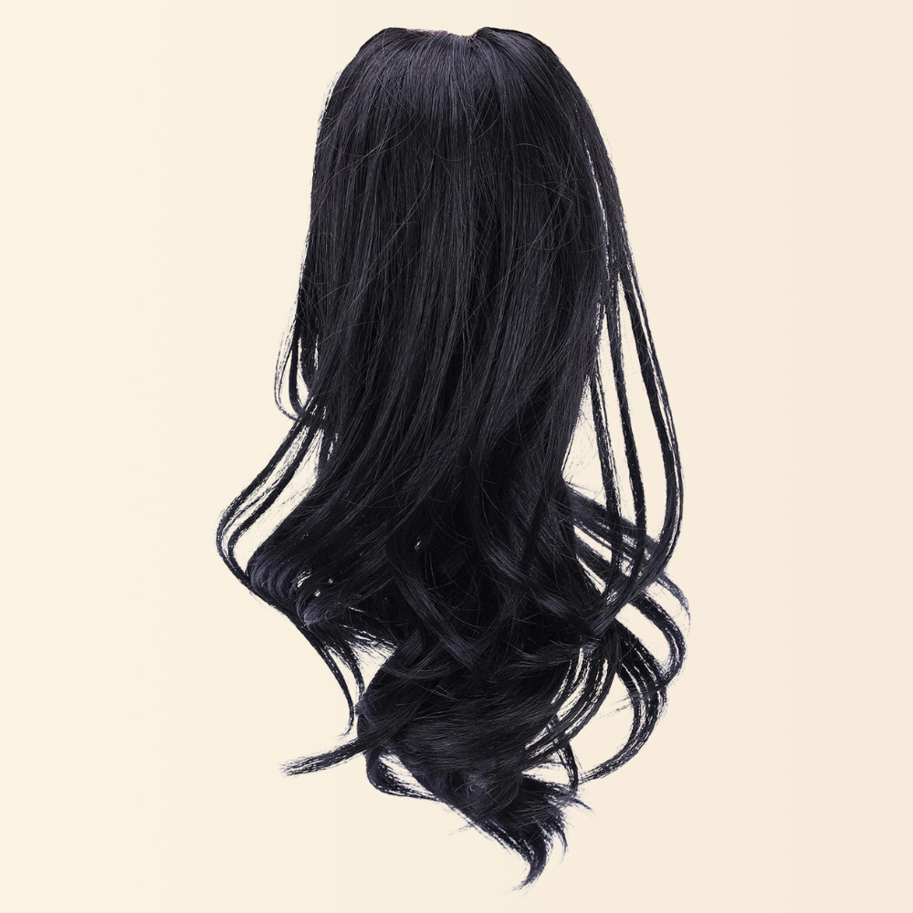 JuvaBun Claw Clip Wavy Ponytail Extension 12''