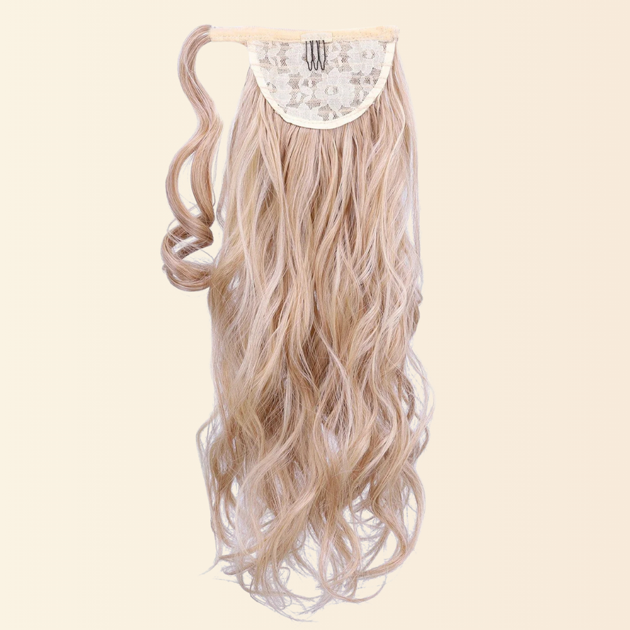JuvaBun Curly Magic Ponytail, curly wrap-around ponytail extension, photo 6