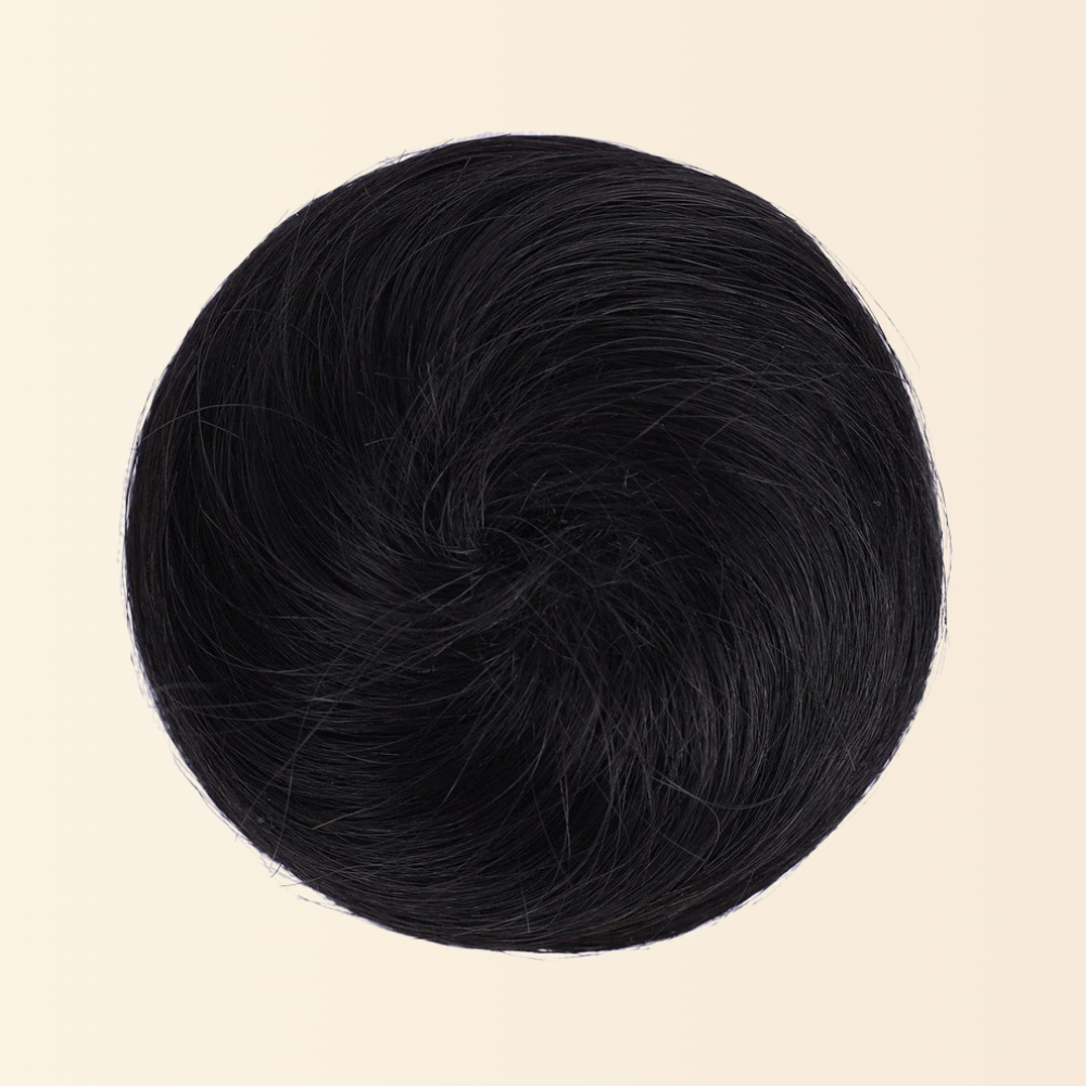 bunbun Achieving the Perfect Straight Draw String Bun| Juvabun Hair Extension