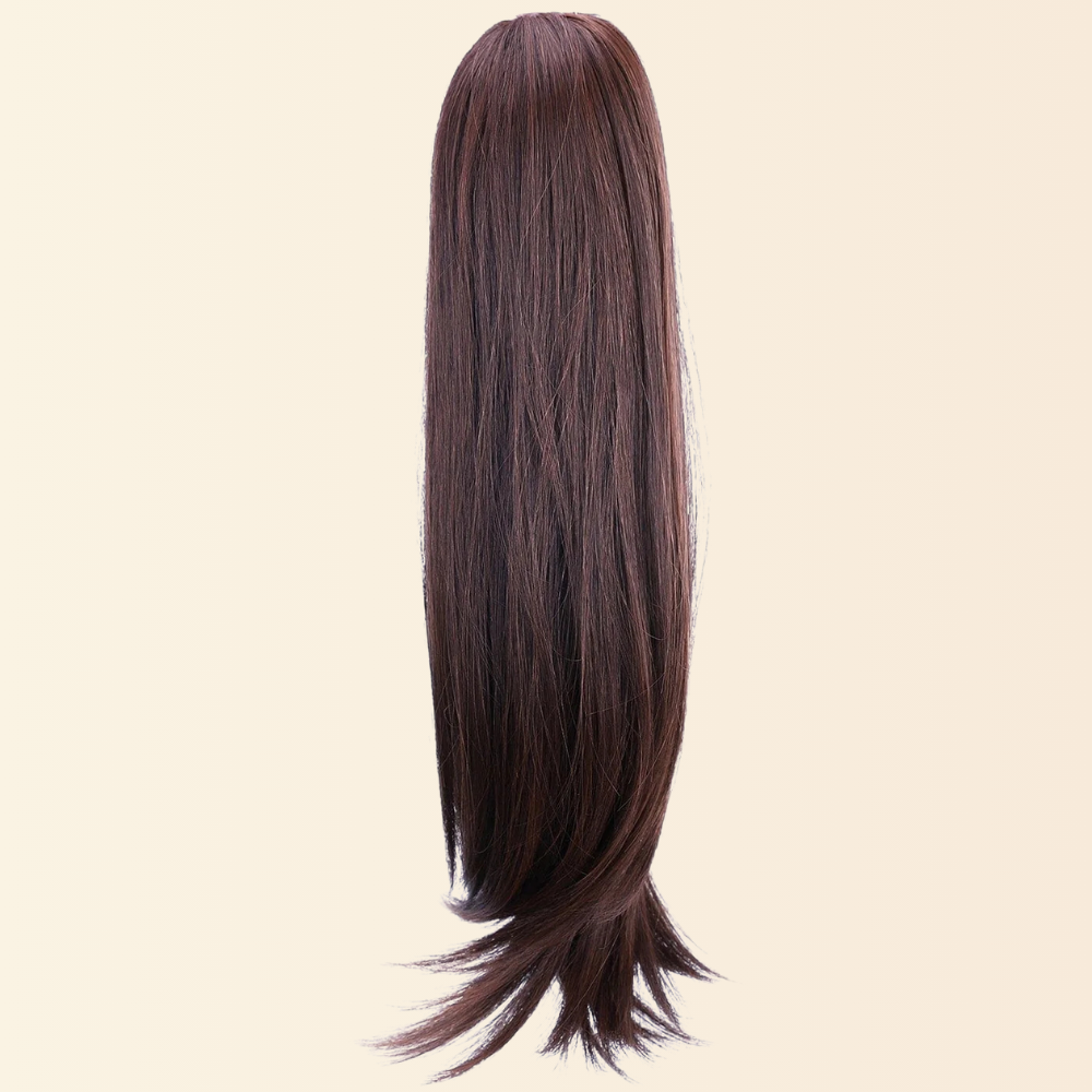 JuvaBun Claw Clip Straight Ponytail Extension 17''