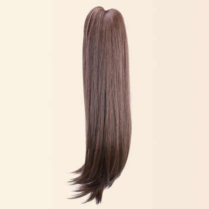 JuvaBun Claw Clip Straight Ponytail Extension 17''