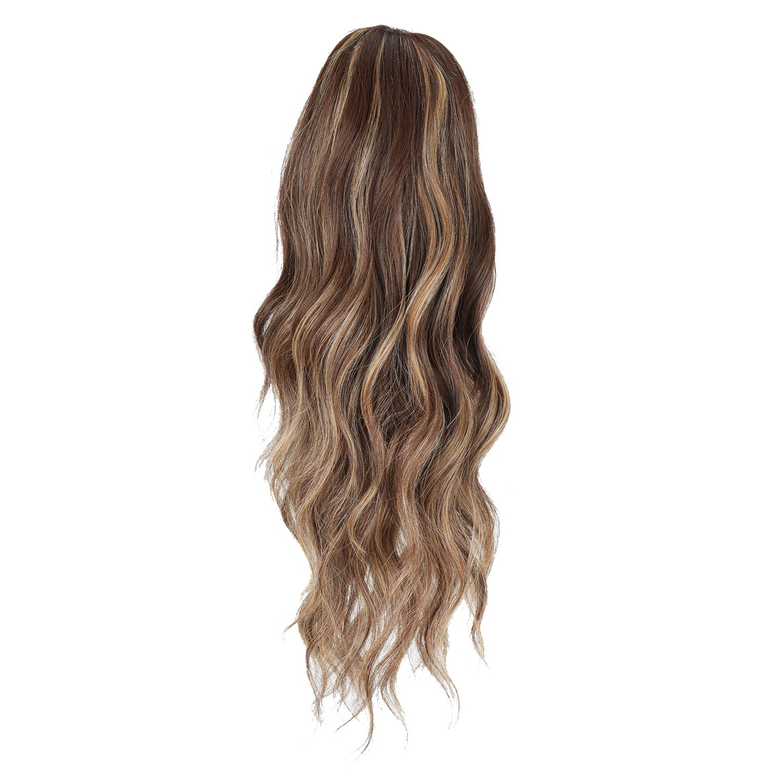 Brownish Blonde JuvaBun Wavy Ponytail Extension