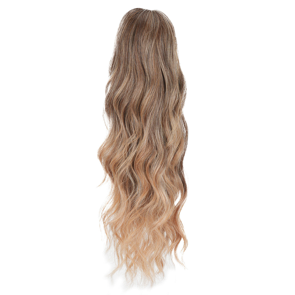 Dark Blonde JuvaBun Wavy Ponytail Extension
