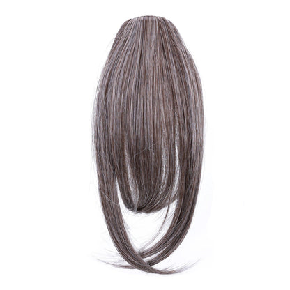 Brownish Gray JuvaBun Bangs Bangs- Brownish Gray JuvaBun