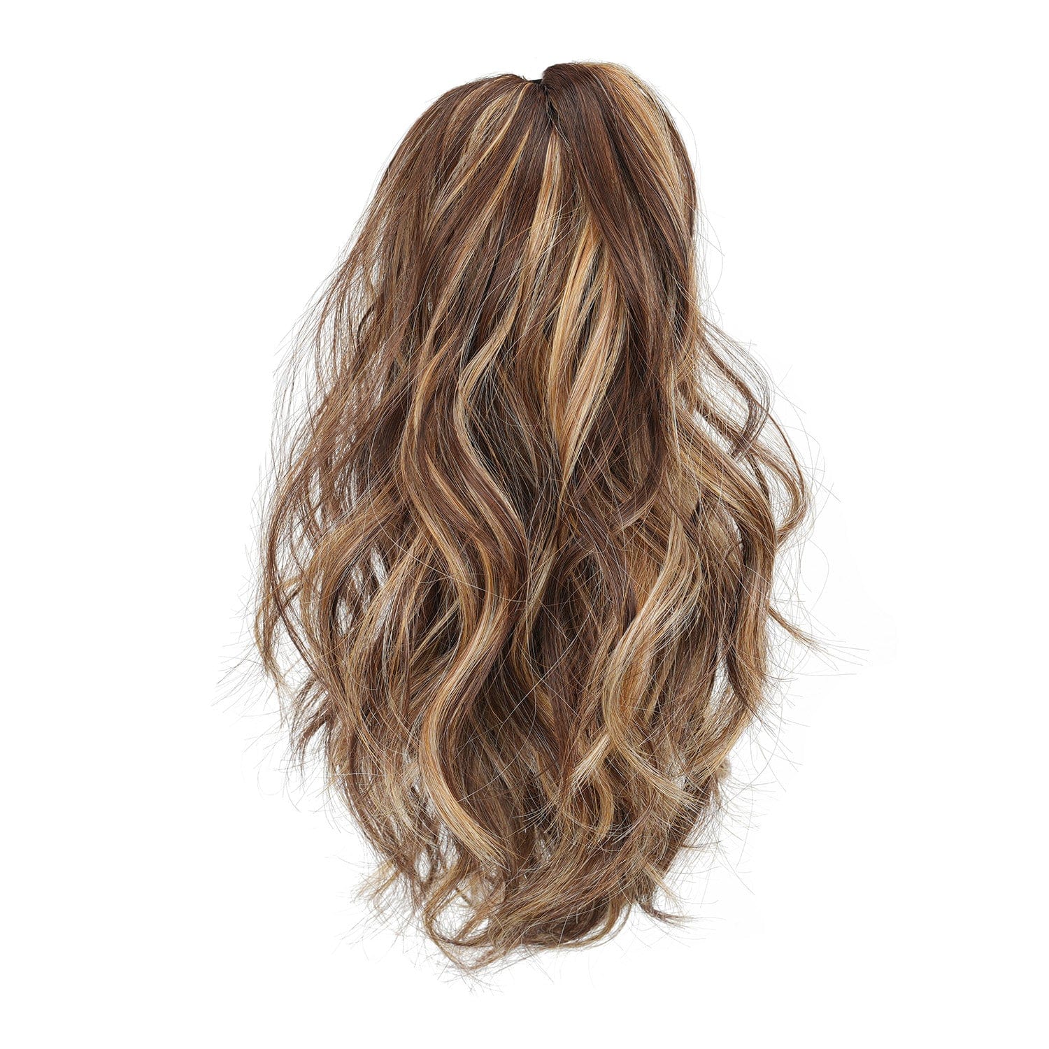 Brownish Blonde JuvaBun Claw Clip Beach Waves Ponytail Extension 12'' MW07-Brownish Blonde JuvaBun