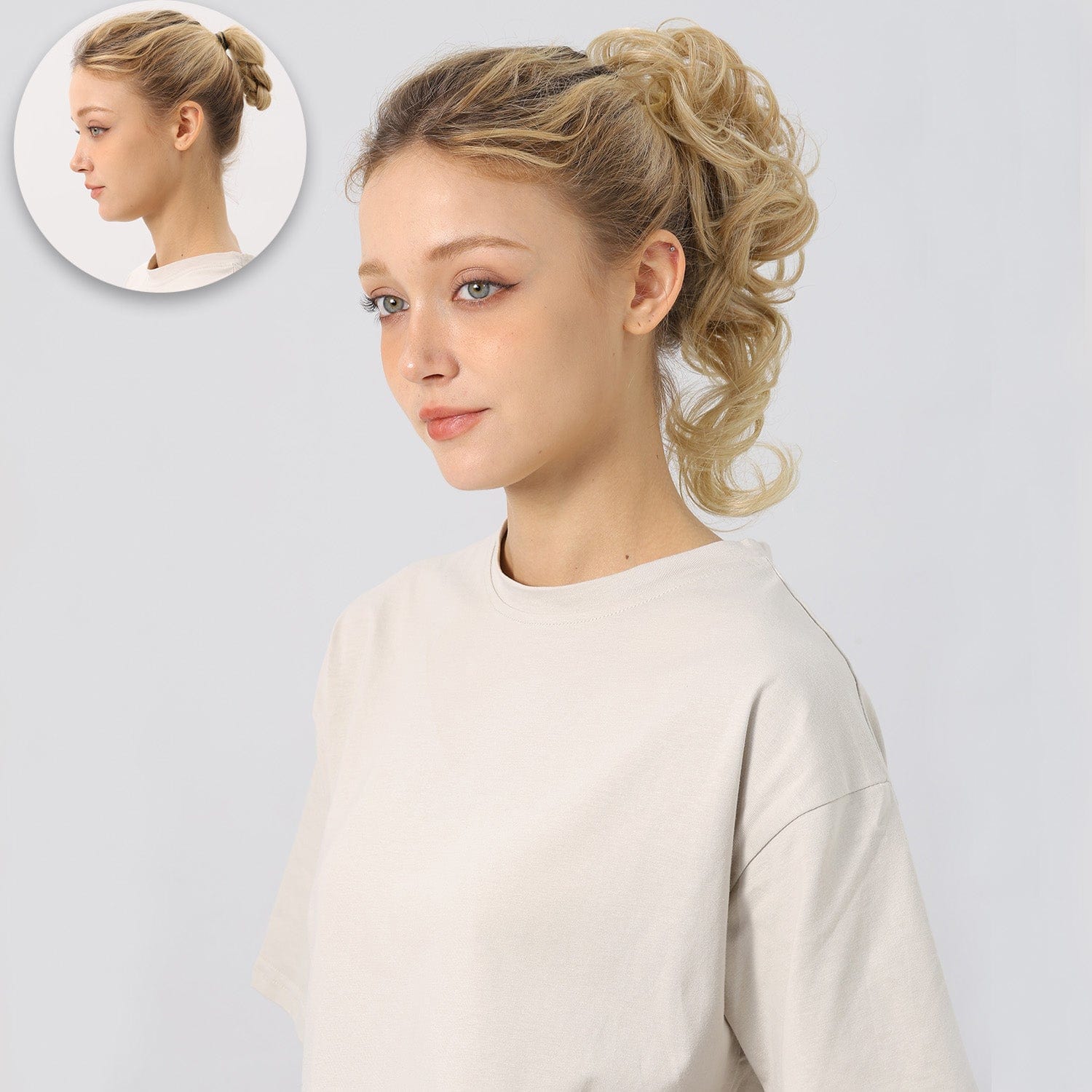 JuvaBun Claw Clip Boho Messy bun JuvaBun