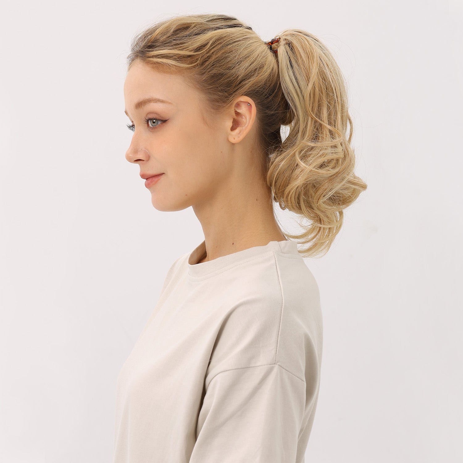 JuvaBun Claw Clip Ponytail Extension 10'' JuvaBun