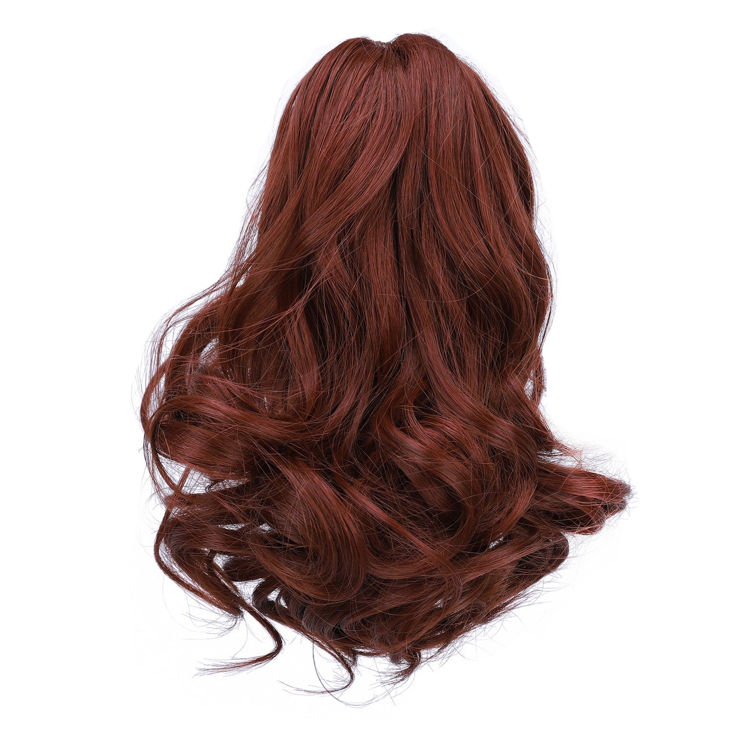 Dark Red JuvaBun Claw Clip Ponytail Extension 12'' MW06-Dark Red JuvaBun