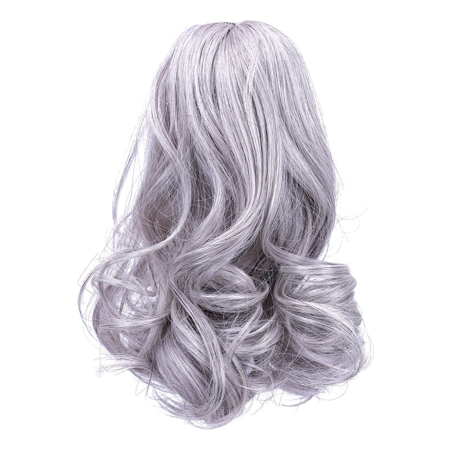 Light Gray JuvaBun Claw Clip Ponytail Extension 12'' MW06- Light Gray JuvaBun