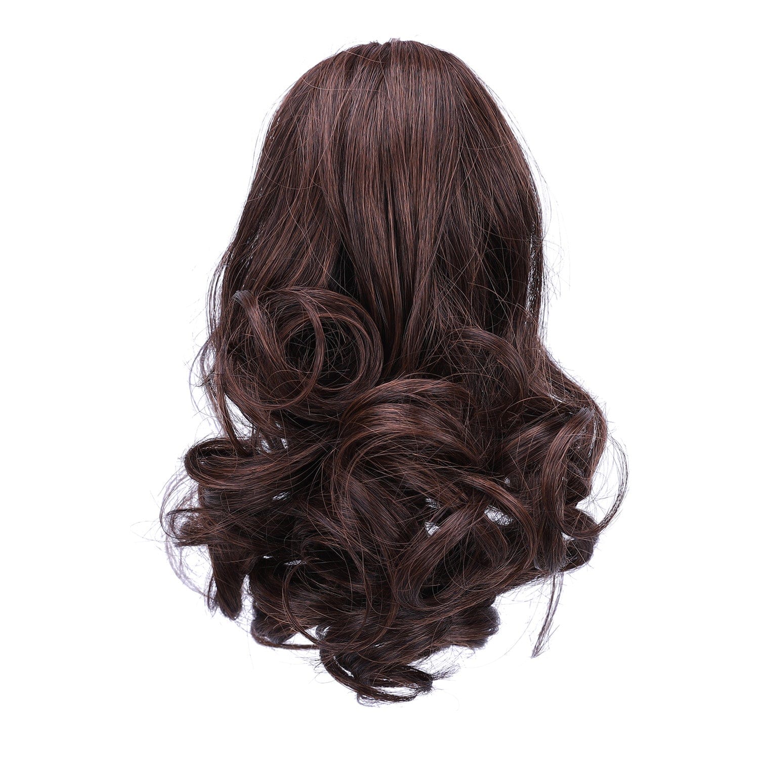 Medium Brown JuvaBun Claw Clip Ponytail Extension 12'' MW06- Medium Brown JuvaBun