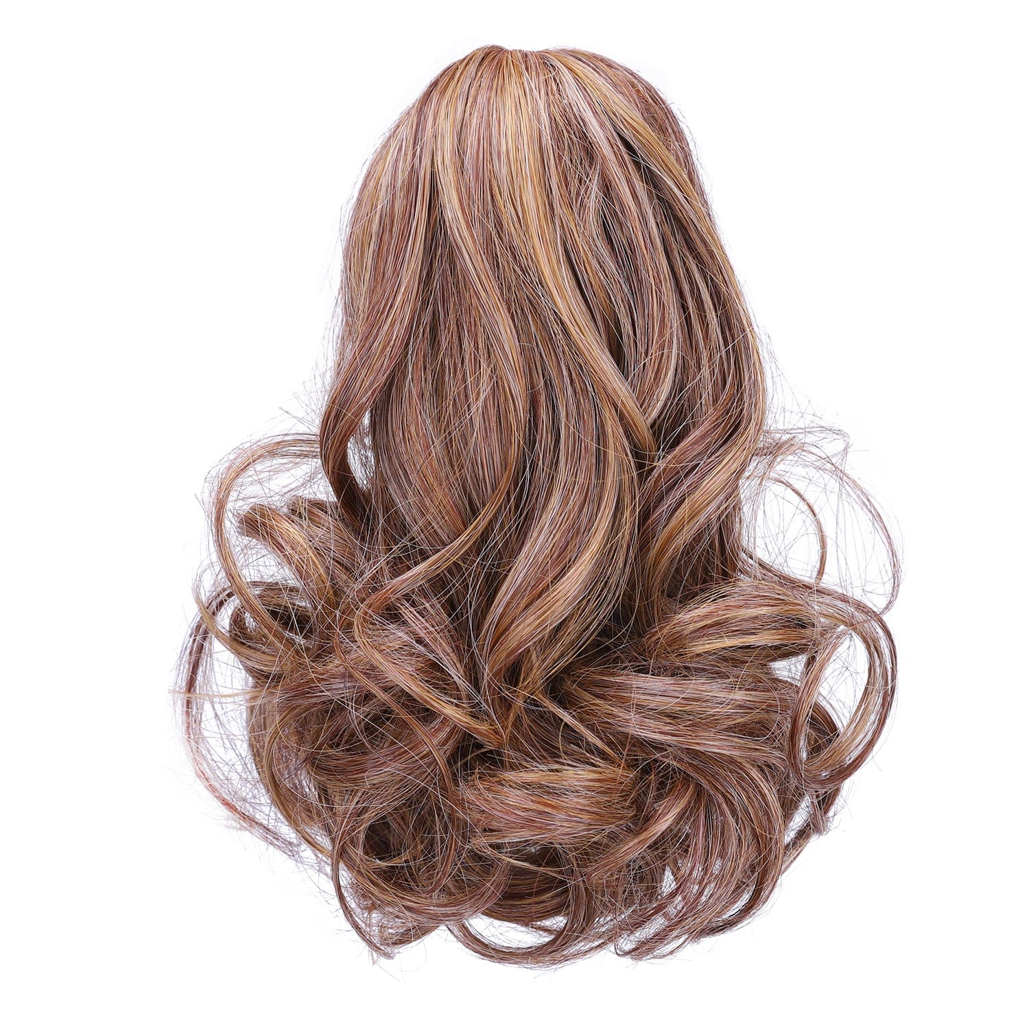 Reddish Blonde JuvaBun Claw Clip Ponytail Extension 12'' MW06- Reddish Blonde JuvaBun