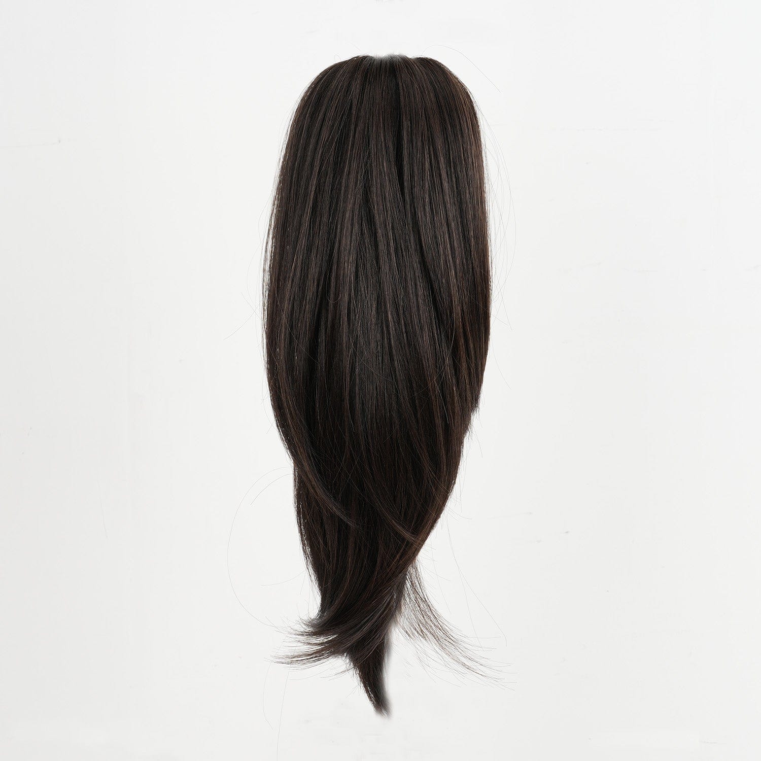 Dark Brown JuvaBun Claw Clip Straight Ponytail Extension 15'' MW11-Dark Brown JuvaBun