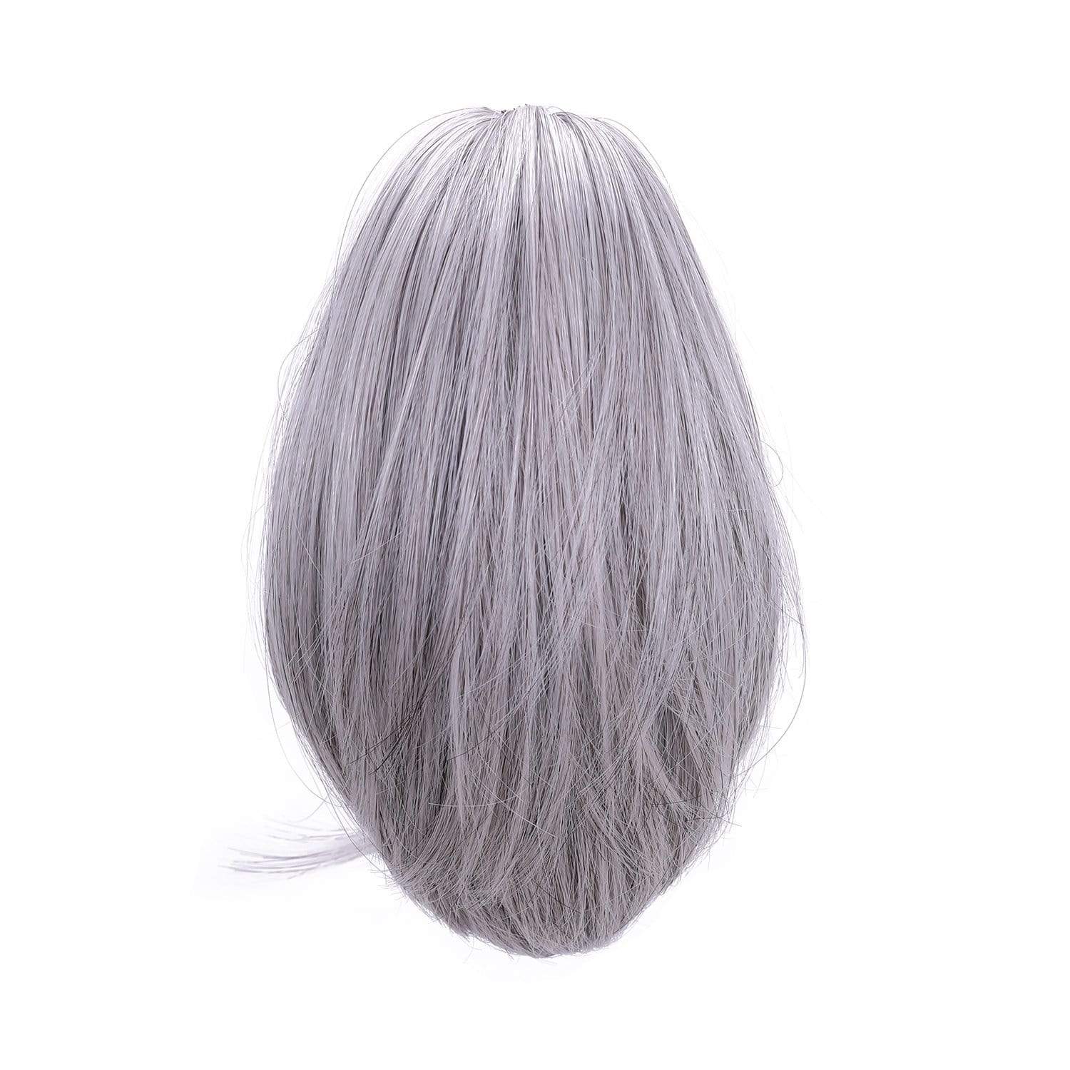 Light Gray JuvaBun Claw Clip Straight Ponytail Extension SPT-Light Gray JuvaBun