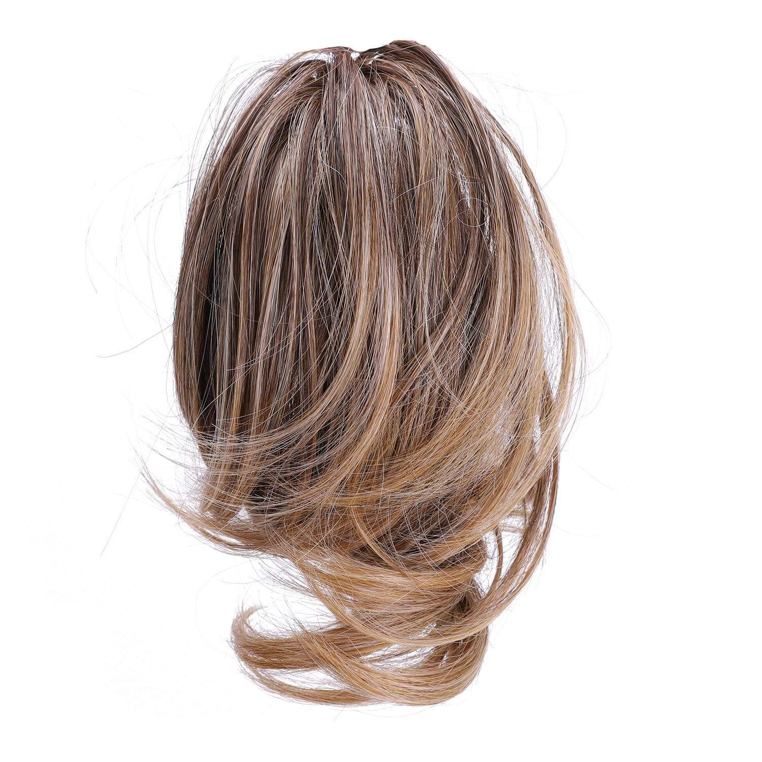 Dark Blonde JuvaBun Claw Clip Wavy Ponytail Extension MW01-Dark Blonde JuvaBun