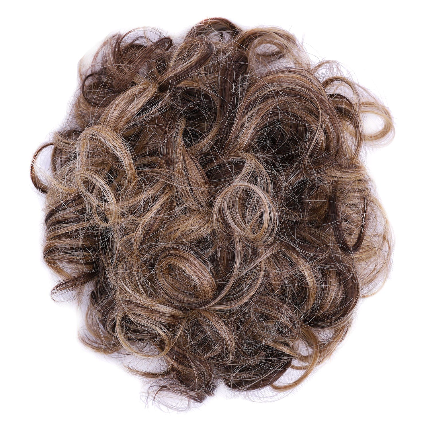 Brownish Blonde JuvaBun Curled Clip-in Bun FQ07-Brownish Blonde JuvaBun