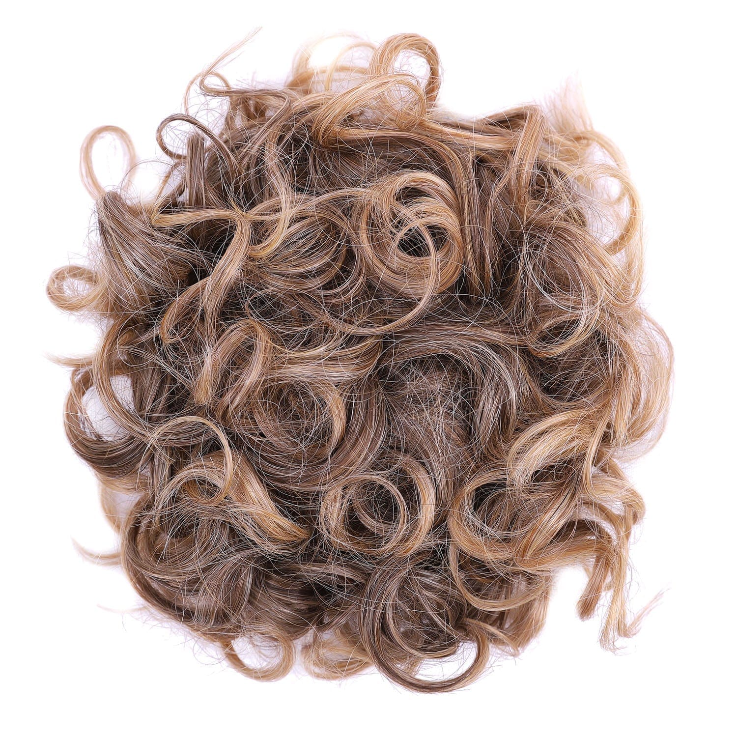 Dark Blonde JuvaBun Curled Clip-in Bun FQ07-Dark Blonde JuvaBun