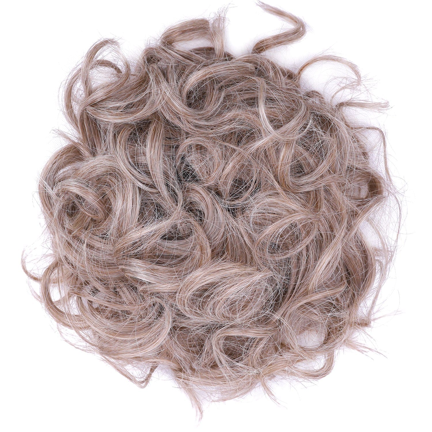 Light Blonde JuvaBun Curled Clip-in Bun FQ07-Light Blonde JuvaBun