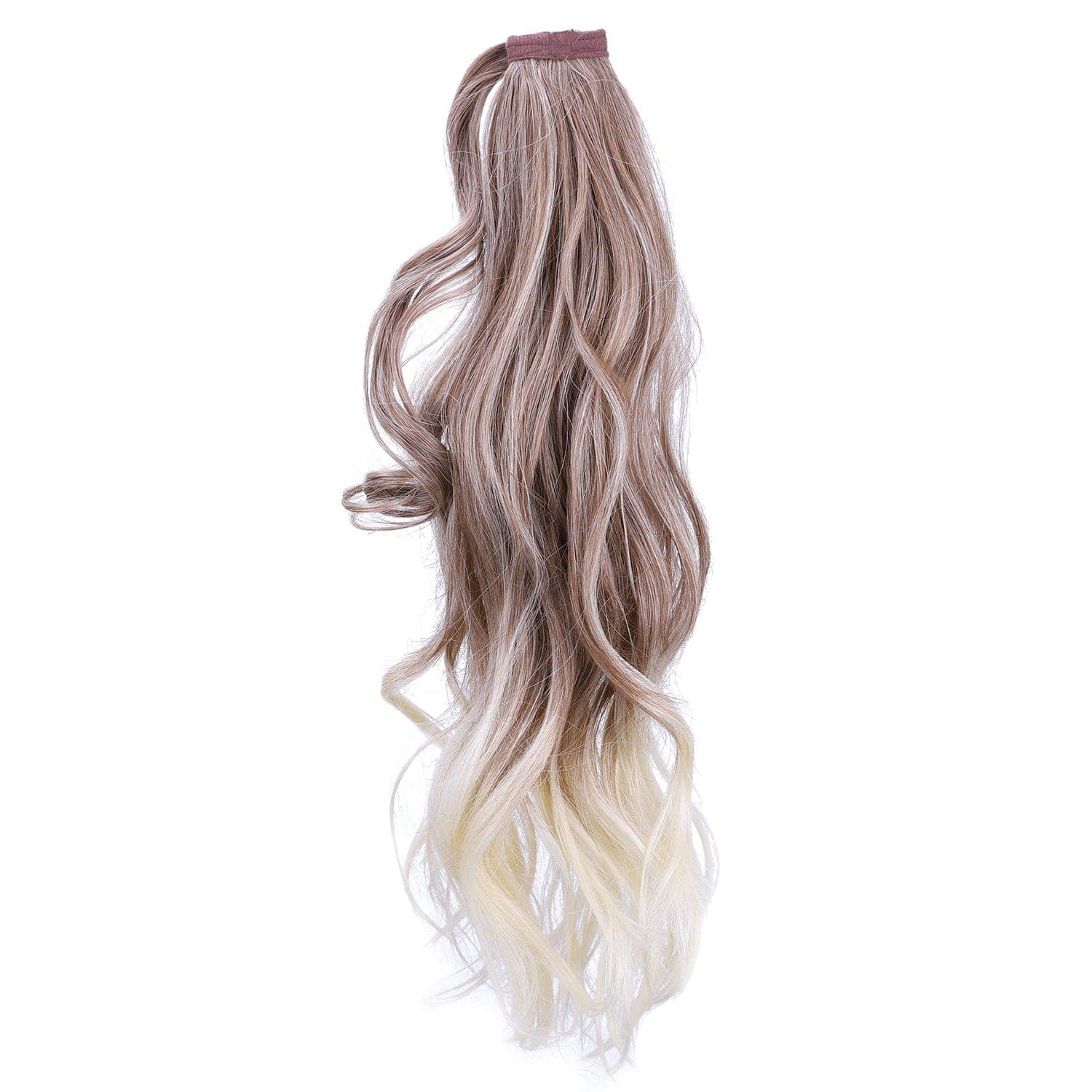 Beach Blonde JuvaBun Curly Magic Ponytail Extension MP02 - 6at88 JuvaBun