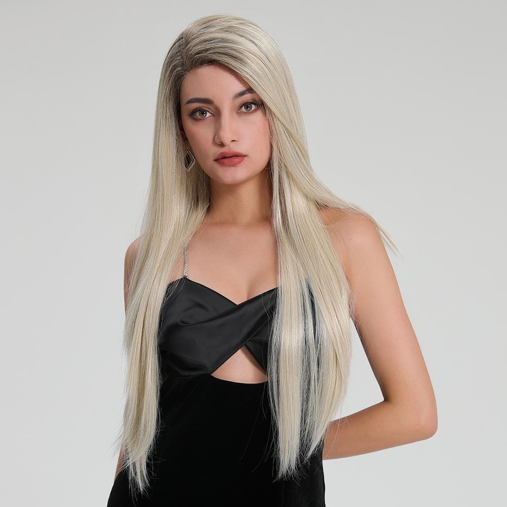 JuvaBun Long Ash Blonde Wig Long Ash Blonde Wig JuvaBun