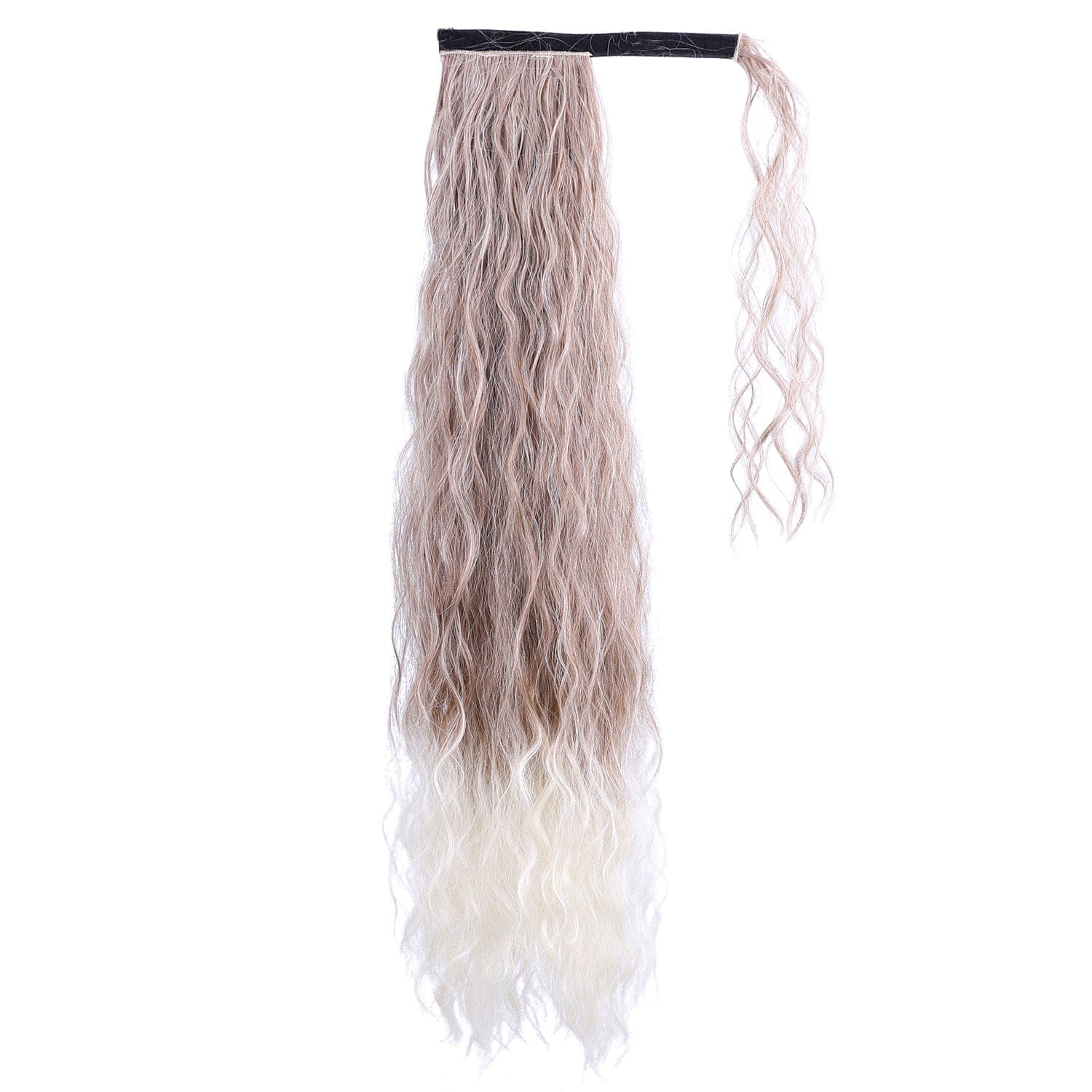 Beach Blonde JuvaBun Long Spiral Curly Magic Ponytail Extension MP05-6at88 JuvaBun