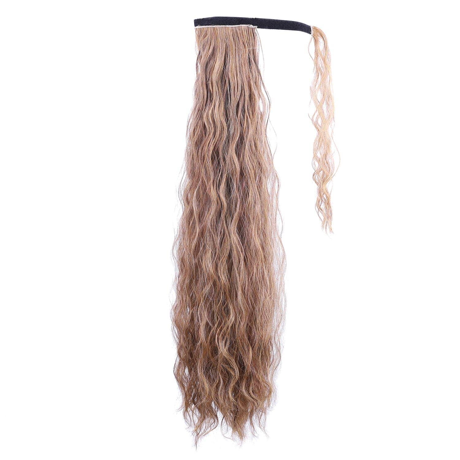 Reddish Blonde JuvaBun Long Spiral Curly Magic Ponytail Extension MP05-Reddish Blonde JuvaBun