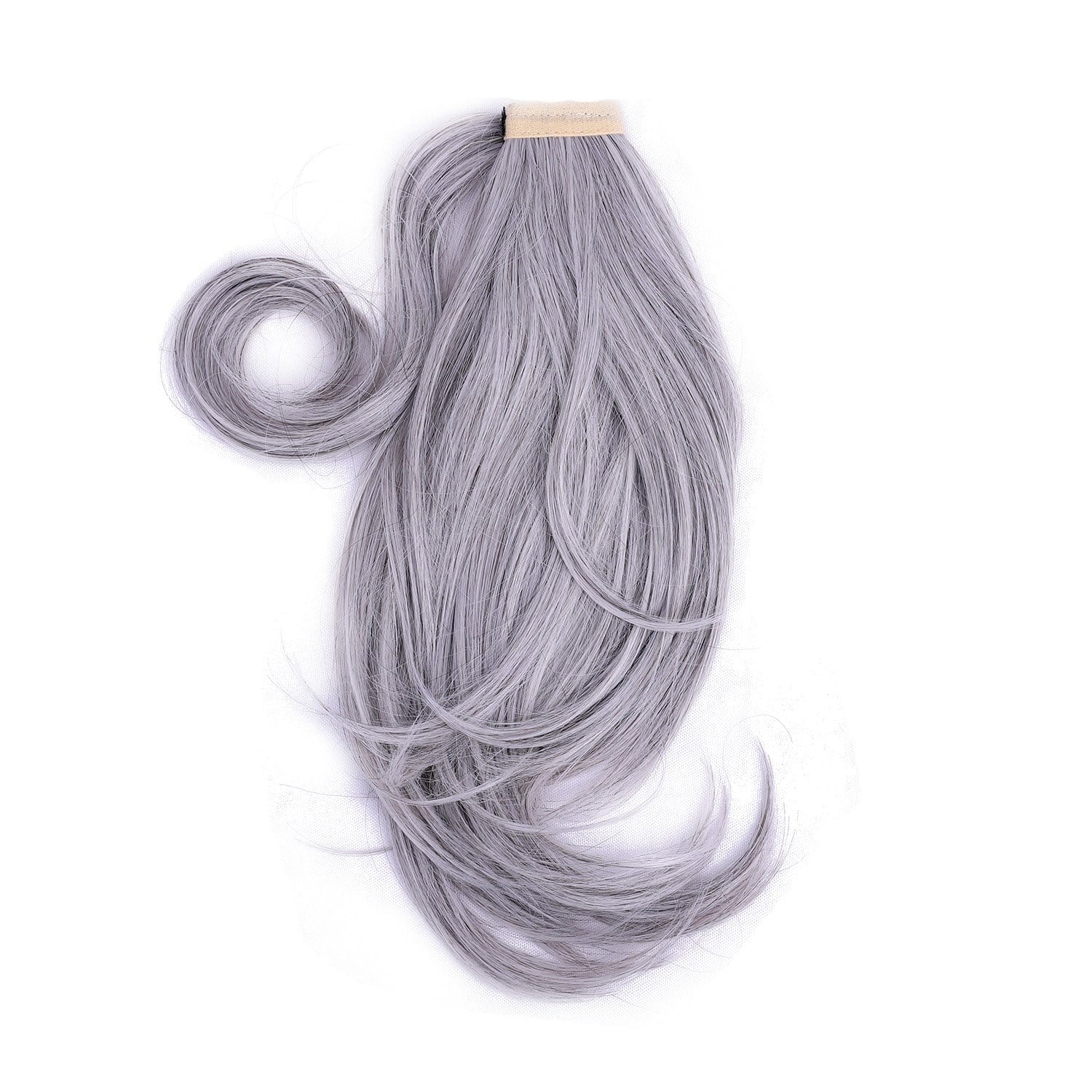 Light Gray JuvaBun Magic Ponytail Extension MP01 - Light Gray JuvaBun