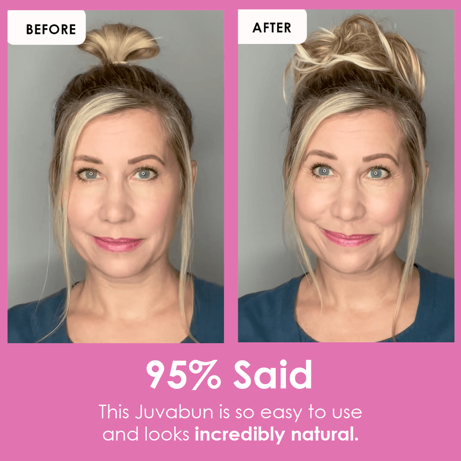 JuvaBun Premium Messy Bun, premium messy bun hair piece, photo 6