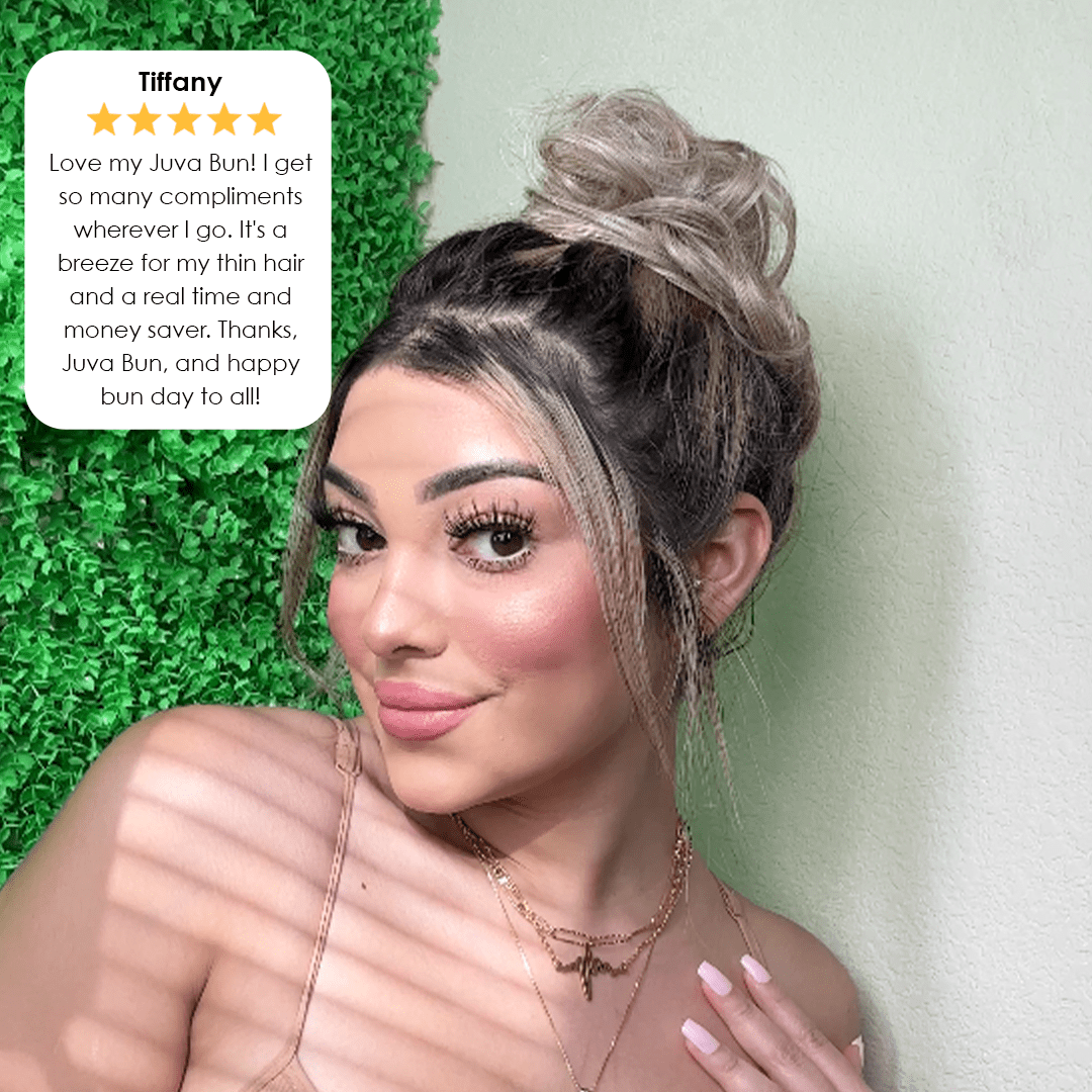 JuvaBun Messy Bun 2.0 - Luxe Volume for Thinning Hair JuvaBun