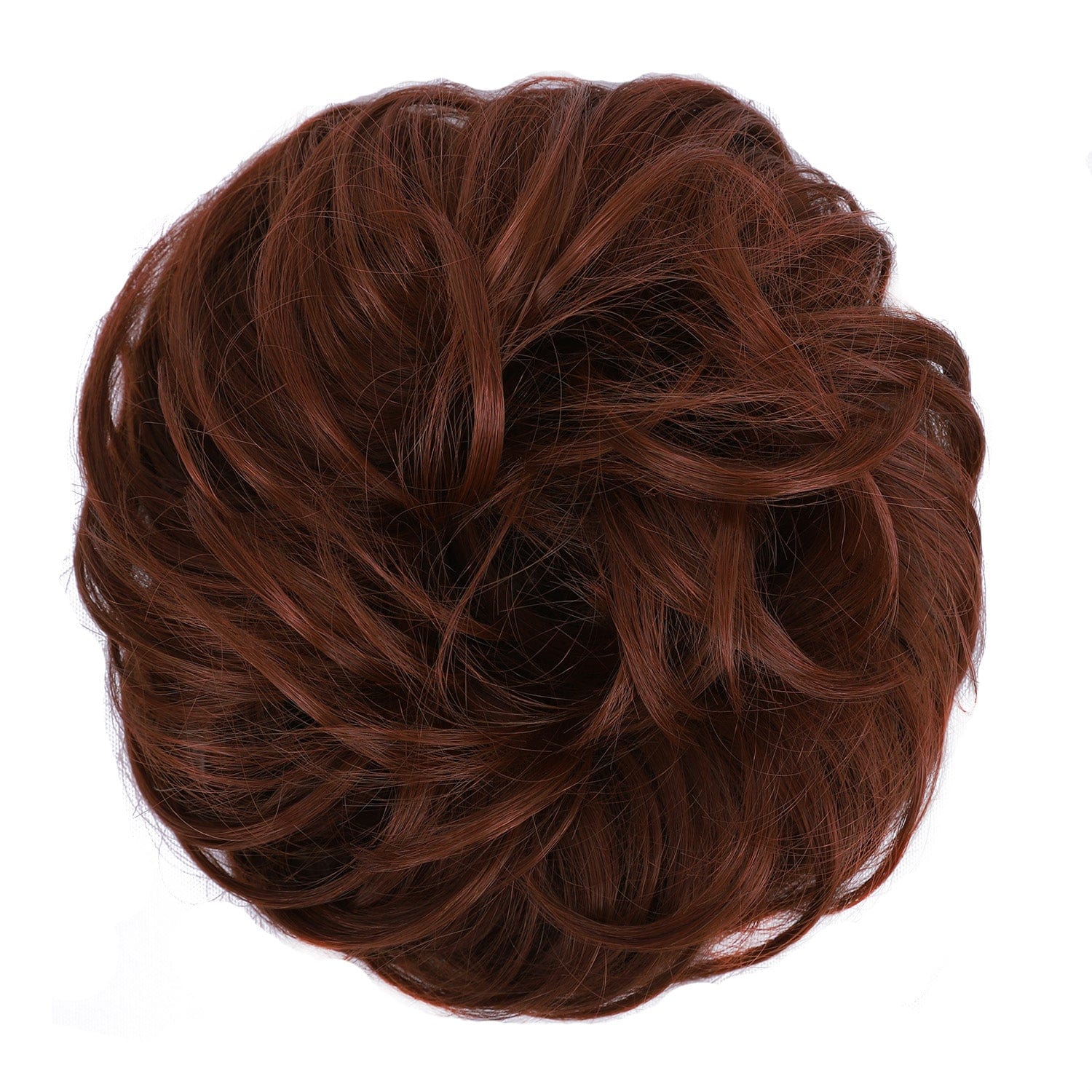 Dark Red JuvaBun Messy Bun 2.0 - Luxe Volume for Thinning Hair MBV2-Dark Red JuvaBun