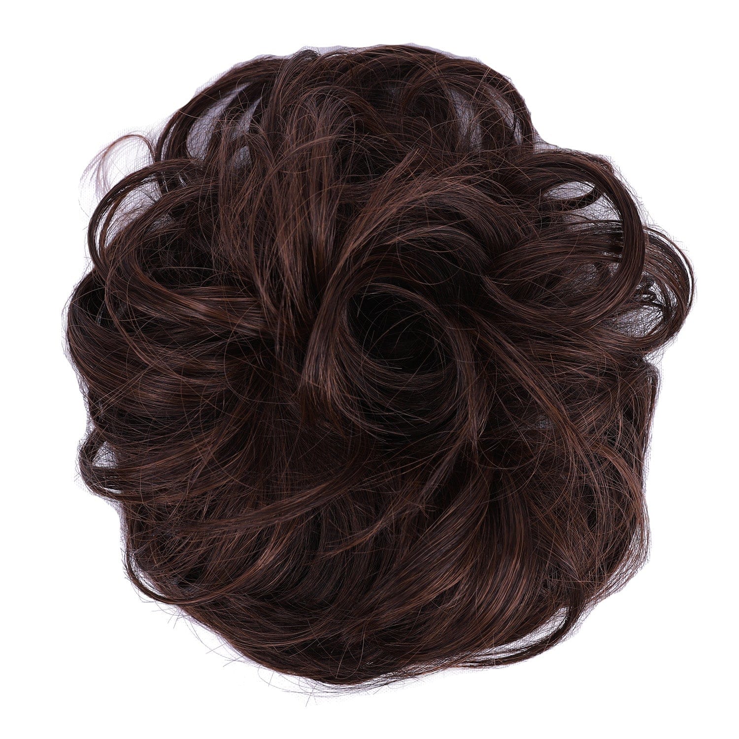 Medium Brown JuvaBun Messy Bun 2.0 - Luxe Volume for Thinning Hair MBV2- Medium Brown JuvaBun