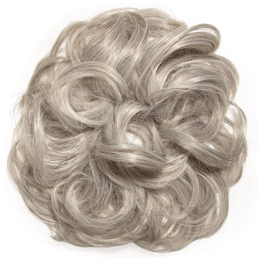 Silver Gray JuvaBun Messy Bun 26628238-Silver_Gray JuvaBun