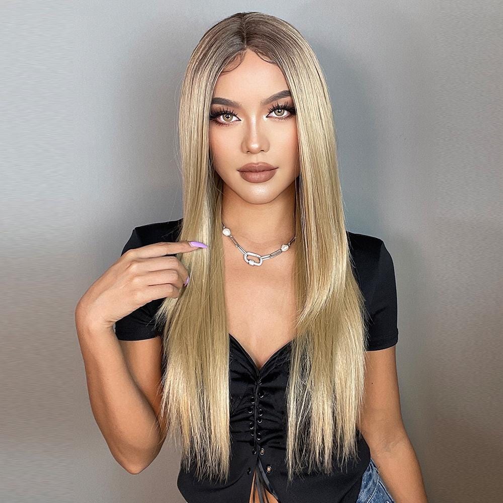 JuvaBun Ombre Long Straight Wig Ombre Long Straight Wig JuvaBun