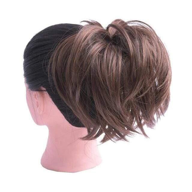 Medium Brown JuvaBun Straight Bun 21320794-2-30 JuvaBun