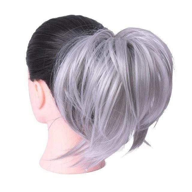 Silver Gray JuvaBun Straight Bun 21320794-gray JuvaBun