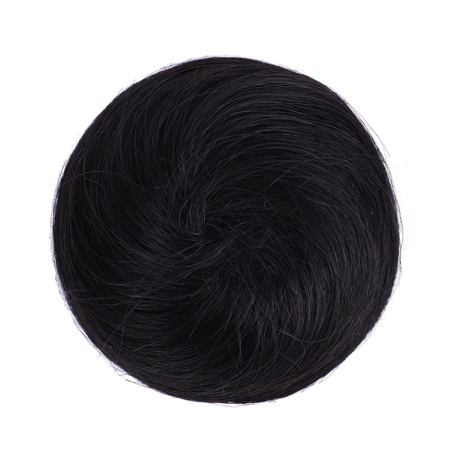 Black JuvaBun Straight Draw String Bun SDS- Black JuvaBun