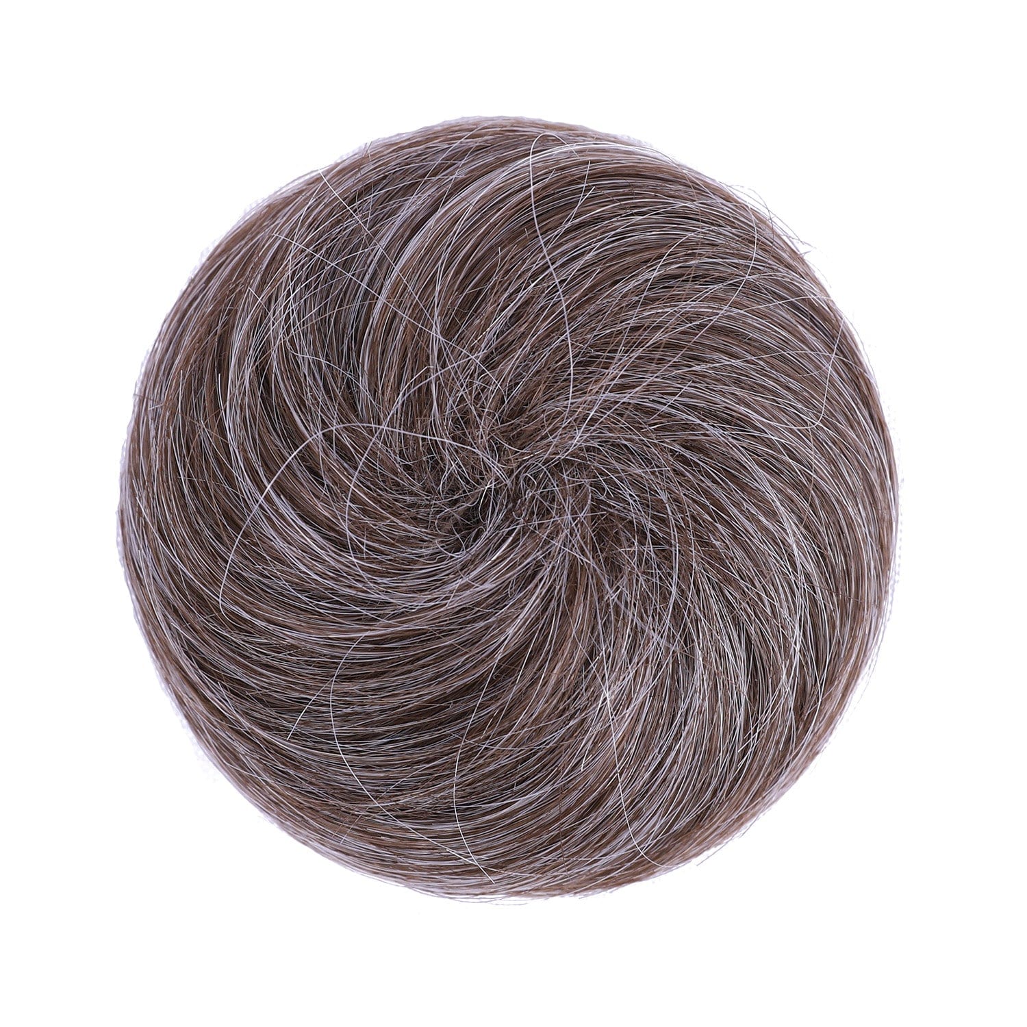 Brownish Gray JuvaBun Straight Draw String Bun SDS- Brownish Gray JuvaBun