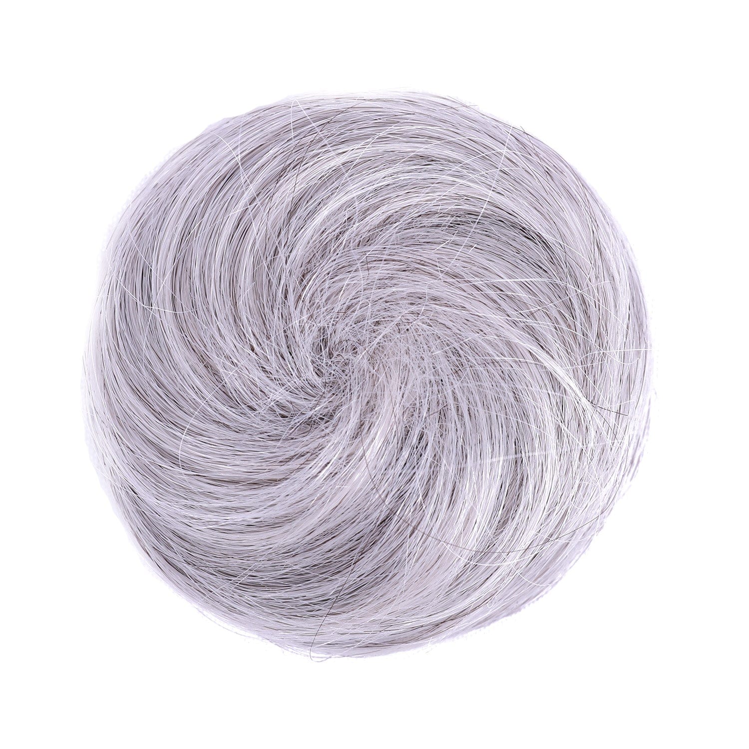 Light Gray JuvaBun Straight Draw String Bun SDS- Light Gray JuvaBun