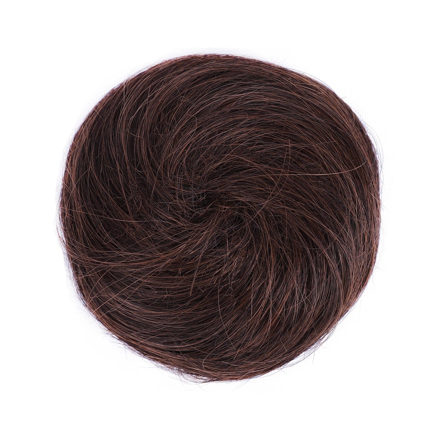 Medium Brown JuvaBun Straight Draw String Bun SDS- Medium Brown JuvaBun