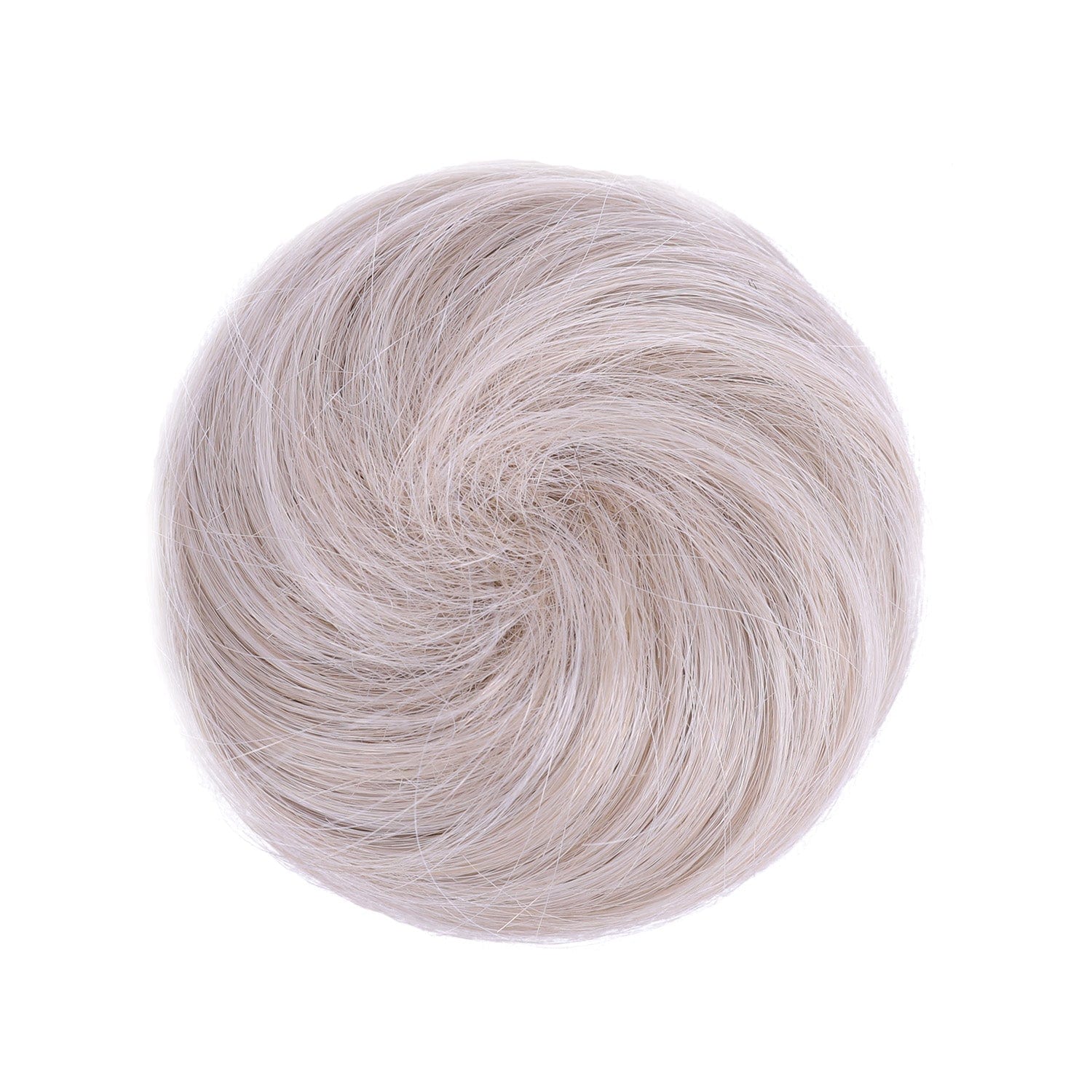 Platinum Blonde JuvaBun Straight Draw String Bun SDS- Platinum Blonde JuvaBun