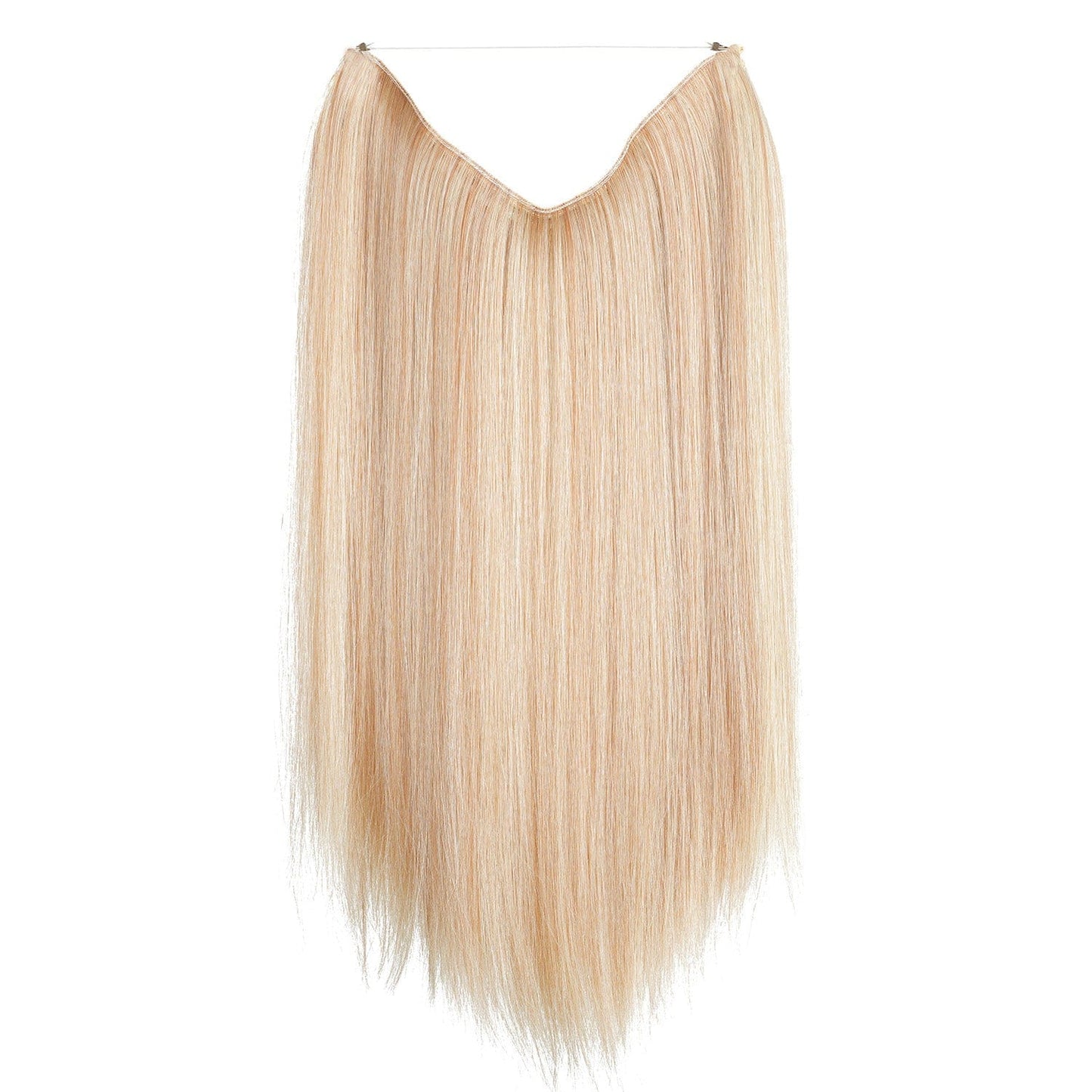 Gold JuvaBun Straight Halo 18'' HE01-Medium Blonde JuvaBun