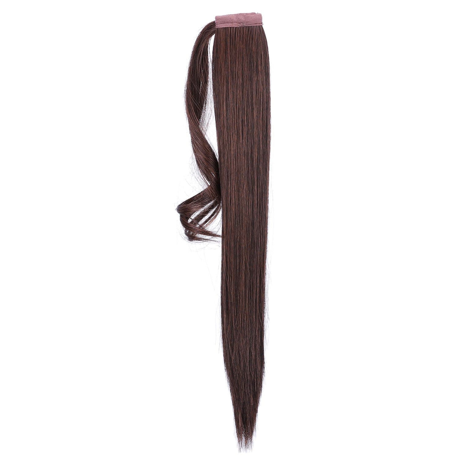 Medium Brown JuvaBun Straight Magic Ponytail MP03 - Medium Brown JuvaBun